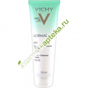     3  1  +  +  125  Vichy Normaderm 3 in 1 Scrub + Cleanser + Mask (V9721401)