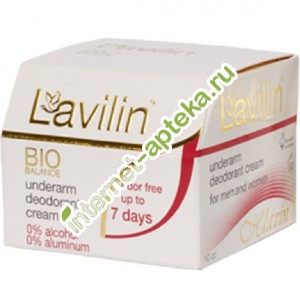     -   10  Hlavin Lavilin Bio Balance Underarm Deodorant Creme 10 ml (1009)