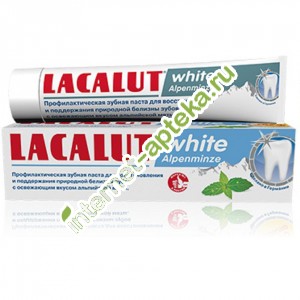 Lacalut    White Alpenminze   75  ()