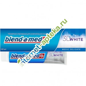--   3D White     100  (Blend-a-med)