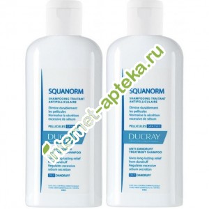        2   200  Ducray Squanorm Shampooing Traitant Antipelliculaire Oily Dandruff ( 79956)
