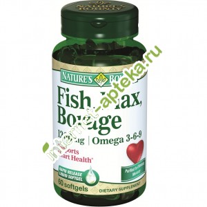    3-6-9 1200  60  (Natures Bounty Omega 3-6-9 Fish Flax Borage 1200 mg)