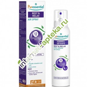        12   75  Puressentiel Sommeil Detente Rest and Relax Spray Aerien 12 huiles Essential Oils (4505783)