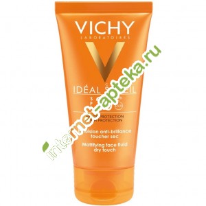          SPF30 50  Vichy Capital Ideal Soleil SPF30 Mattifying Face Fluid Dry Touch (V3220605)