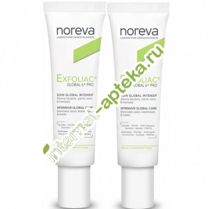    6      2   30  Noreva Exfoliac Global 6 Soin Global Intensif 2x30 ml (49344NAB)