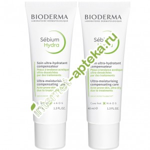       40  + 40  Bioderma Sebium Hydra Creame hydratante (NAB028612)