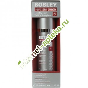 BOSLEY Биостимулятор фолликул волос для участков с низкой плотностью волос 30 мл (Healthy Hair Follicle Energizer)