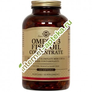  -3    -3 120  Solgar Omega 3 Fish Oil Concentrate 120