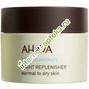 Ahava Time to Hydrate Крем для лица ночной восстанавливающий для нормальной и сухой кожи Night Replenisher 50 мл Ахава (80415466)