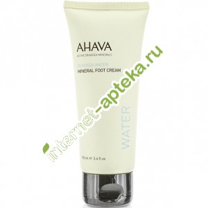 Ahava Dead Sea Water Крем для ног минеральный Mineral Foot Cream 100 мл Ахава (84315065)