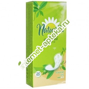 Naturella Прокладки ежедневные Нормал Зеленый чай 20 штук (Натурелла прокладки)