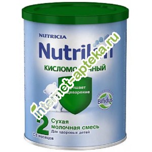 Нутрилон-2 Кисломолочная сухая смесь Детская 400 мл Nutrilon