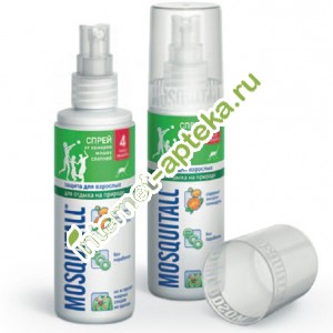 Москитол Защита для взрослых Спрей от комаров 100 мл Mosquitall