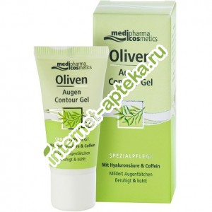 Медифарма Косметикс Оливенол Гель для кожи вокруг глаз 15 мл Medipharma Cosmetics Olivenol (461424)