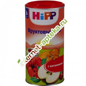 Хипп Чай фруктовый с 6 месяцев 200 г. HiPP