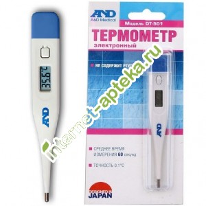 Термометр AND медицинский электронный DT-501 (Эй энд Ди)