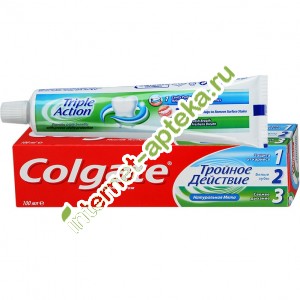 Колгейт Зубная паста Тройное действие 100 мл (Colgate)