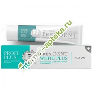 Президент Зубная паста Вайт Профи интенсивное Отбеливание 30 мл (President White Plus)