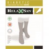 Релаксан Носки диабетические DIABETIC SOCKS CRABYON с крабовой нитью с хлопком размер 5 (43-45) цвет Белый (Relaxsan) Артикул 560