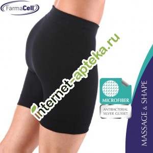 FarmaCell Øîðòû Massage and Shape ñ ìèêðîôèáðîé îò öåëëþëèòà ñ ìàññàæíûì è ìîäåëèðóþùèì ýôôåêòîì Ðàçìåð S-M (42-44) öâåò ×åðíûé Àðòèêóë 302 FarmaCell Øîðòû Massage and Shape ñ ìèêðîôèáðîé îò öåëëþëèòà ñ ìàññàæíûì è ìîäåëèðóþùèì ýôôåêòîì Ðàçìåð S-M (42-44) öâåò ×åðíûé Àðòèêóë 302