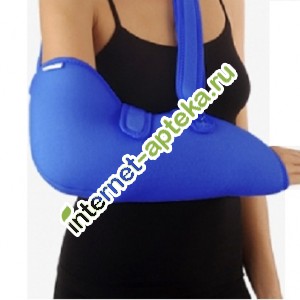 Релаксан Ortopedica Бандаж плечевой поддерживающий размер S цвет Синий (Relaxsan) Артикул B3000