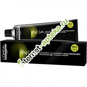Loreal Professional ИНОА INOA ODS2 Краска для волос с окислением без аммиака Номер 5.52 Светлый шатен махагоново-перламутровый 60 мл Лореаль (Е0485100) Loreal Professional ИНОА INOA ODS2 Краска для волос с окислением без аммиака Номер 5.52 Светлый шатен махагоново-перламутровый 60 мл Лореаль (Е0485100)