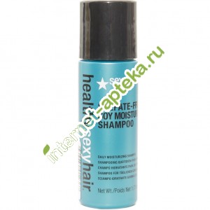 Sexy Hair Healthy Оздоровление Шампунь соевый увлажняющий без сульфатов 50 мл Sulfate free soy moisturizing shampoo