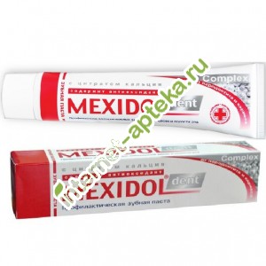 Мексидол Дент Зубная паста Комплекс 65 г. Mexidol