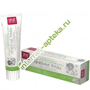 Splat Professional Зубная паста Лечебные травы Medical Herbs Компакт 40 мл (Сплат)