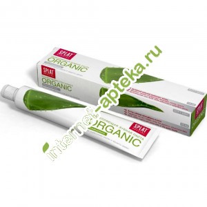 Splat Professional Зубная паста специальная Органик отбеливающая укрепляющая Organic экстракт алоэ 75 мл (Сплат)