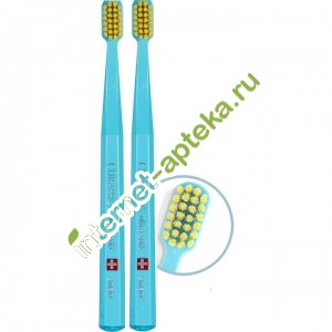 Курапрокс Зубная щетка ультрамягкая детская с 5 лет Smart Ultra Soft Duo Junqle 2 штуки (Curaprox)