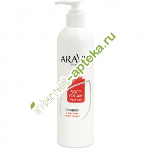 Aravia Professional Сливки для восстановления рН кожи с маслом иланг-иланг с дозатором 300 мл (А1026) Аравия