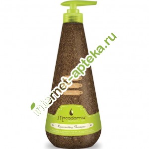 Macadamia Natural Oil Шампунь восстанавливающий с маслом арганы и макадамии 1000 мл Rejuvenating Shampoo (Макадамия)