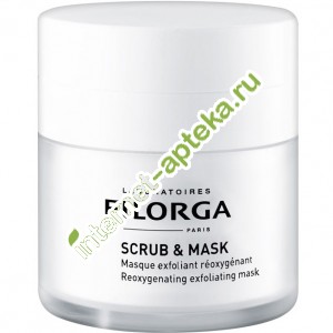 Филорга Скраб и маска для лица отшелушивающая оксигенирующая 55 мл Filorga Scrub and Mask Masque Exfoliant Reoxygenant