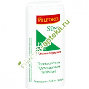 Милфорд SUSS подсластитель 1200 таблеток