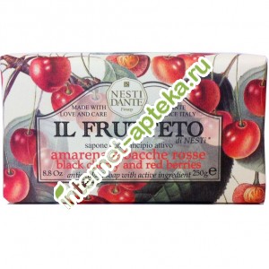 Nesti Dante Мыло Черешня и красные ягоды Black Cherry and Red Berries 250 г. Нести Данте (213122)