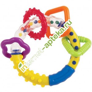 Канпол Погремушка-кольцо с разноцветными детальками (Canpol babies)