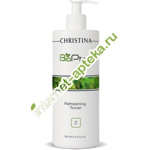 Christina BioPhyto Тоник освежающий Био-Фито Refreshing Toner 500 мл (Кристина) К590
