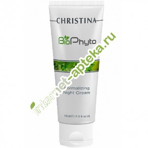 Christina BioPhyto Крем для лица ночной нормализующий Био-Фито Normalizing Night Cream 75 мл (Кристина) К581