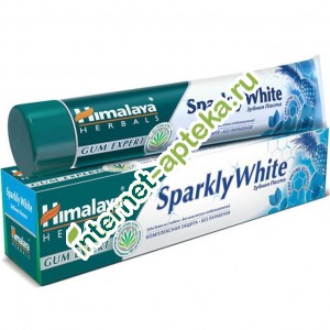 Himalaya Herbals Паста зубная Sparkly White отбеливающая 175 мл Хималая Хербалс (82646) Himalaya Herbals Паста зубная Sparkly White отбеливающая 175 мл Хималая Хербалс (82646)