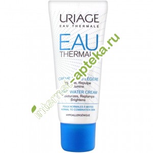 Урьяж Термаль (EAU) Крем для лица увлажняющий Обогащенный 40 мл Uriage EAU Thermale Rich Water Cream (04995)
