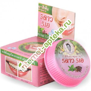 5STAR COSMETICS Тайская зубная паста Розовая 25 г. (Таиланд)