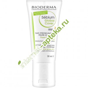 Áèîäåðìà Ñåáèóì Ãëîáàëü Cover êðåì 30 ìë Sebium Bioderma (28655) Áèîäåðìà Ñåáèóì Ãëîáàëü Cover êðåì 30 ìë Sebium Bioderma (28655)