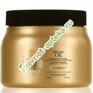 Loreal Professional MYTHIC OIL Ìàñêà ÌÈÒÈÊ ÎÉË ïèòàòåëüíàÿ äëÿ íîðìàëüíûõ è òîíêèõ âîëîñ 500 ìë Ëîðåàëü (E1858101) Loreal Professional MYTHIC OIL Ìàñêà ÌÈÒÈÊ ÎÉË ïèòàòåëüíàÿ äëÿ íîðìàëüíûõ è òîíêèõ âîëîñ 500 ìë Ëîðåàëü (E1858101)