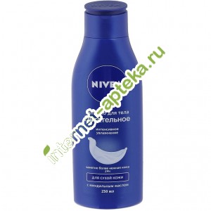 Нивея Боди Молочко для тела Миндальное масло и витамин Е 250 мл Nivea (80201)