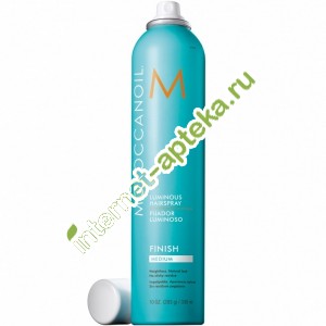 Moroccanoil Лак для волос Эластичной фиксации Luminous Hairspray 330 мл (521592) Мороканойл