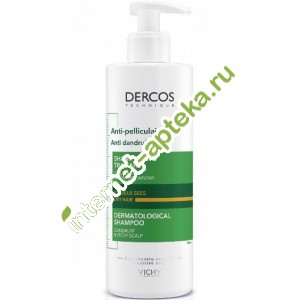 Виши Деркос Шампунь против перхоти DS питательный для сухой кожи головы 390 млVichy Dercos DS Anti-Dandruff Cheveux Secs Dry Hair  (V9099601)