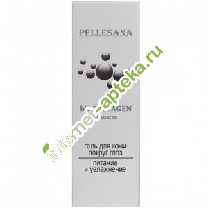 Пеллесана Гель для кожи вокруг глаз коллагеновый питание и увлажнение 15 мл (Pellesana)