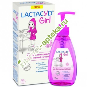 Лактацид Средство для интимной гигиены для девочек Girl 200 мл Lactacyd Girl