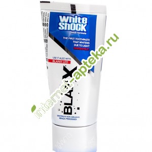 Бланкс Паста зубная Отбеливающая 75 мл Blanx Shock Blue Formula